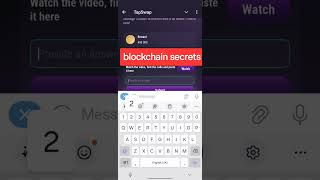 blockchain secrets tapswap code tapswap code [upl. by Veneaux]