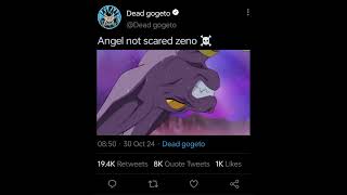 angel not scared zeno ultragokublack dragonball gokublack video edit zenogoku anime xenogoku [upl. by Gun]