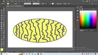 Adobe Illustrator Boya fırçalarının Eğitimleri [upl. by Lindy]