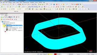 Mastercam X5 making 2d swept milling program [upl. by Electra]