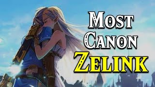 Most Canon Zelink Links Love Interests [upl. by Eniarol251]