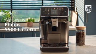 Philips LatteGo 5500 Automatický kávovar  Údržba [upl. by Eannej]