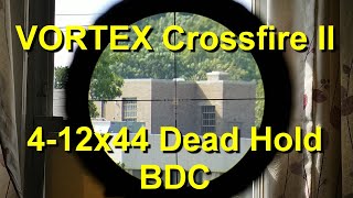 Vortex Crossfire II 412x44 Dead Hold BDC  First Person RePew [upl. by Alexei317]