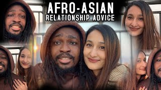 AfroAsian Love Our Best Relationship Tips  NepalampGhana [upl. by Attena]