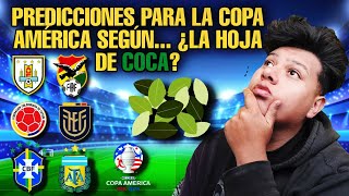 El campeón de la copa América según la hoja de Coca  Mi predicción para esta copa [upl. by Esinaej]