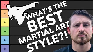 RANKING Martial Arts Styles Fighting Style Tier List w Sensei Seth [upl. by Bengt]