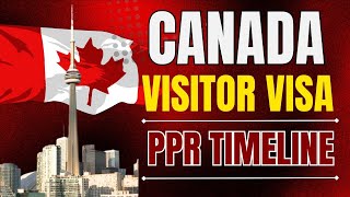 Canada Visitor Visa Timeline Canada PPR Canada Visitor Approved 🇨🇦🇨🇦Canada Visa Delay Visa [upl. by Allianora]