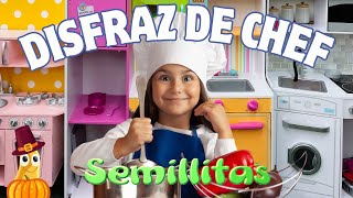 👨‍🍳 ¡Cómo Disfrazarse de Chef para Halloween 🍳 Ideas Creativas para Niños 🎉 [upl. by Till787]