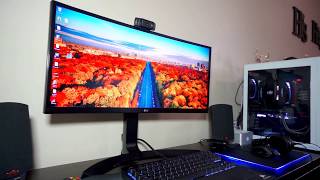 LG 29UC88 29quot Curved Ultrawide Monitor First Impressions Overview [upl. by Marti358]