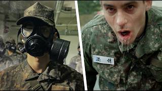 Korean Navy Gas Chamber training is HARDCORE [upl. by Zetnod]