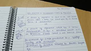 Noninertial frame of reference or accelerated frame of reference [upl. by Eniledgam385]