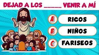 25 PREGUNTAS DE LA BIBLIA PARA NIÑOS 👧🏻👦🏻  FÁCILES [upl. by Atilemrac926]