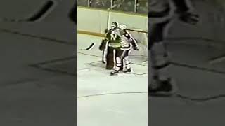 Borje Salming Blasts One Leafs vs Minnesota North Stars Preliminary Round 1980 leafs hockey [upl. by Ahsenad]