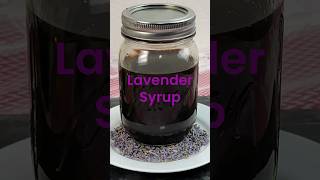 How To Make Lavender Syrup In Less than 10 minutes [upl. by Havelock]