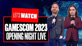 GAMESCOM OPENING NIGHT LIVE 2023 REACTION  GAMESCOM 2023 ONL trailer and gameplay reveals reactions [upl. by Silva]