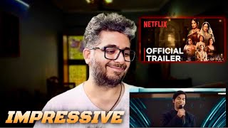 Heeramandi Trailer Review Srikanth Trailer Reaction Rajkummar Rao Sonakshi Sinha Sanjay Leela B [upl. by Codie]