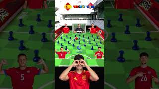 SPAIN vs SERBIA  UEFA NATIONS LEAGUE HIGHLIGHTS  MARBLE FOOTBALL 101524espn asmr [upl. by Mears668]