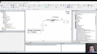 Integrating a 3D HFSS band pass filter into circuits using Ansys Student Version [upl. by Melli]