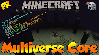 Minecraft Bukkit Plugin  Multiverse Core  Tutoriel FR [upl. by Elayor]