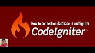 Database connection in Codeigniter  Database connection [upl. by Eelibuj862]