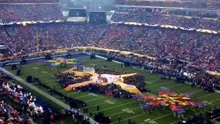 Super Bowl 50 Halftime Show 2016  Coldplay Bruno Mars amp Beyonce [upl. by Farmer]