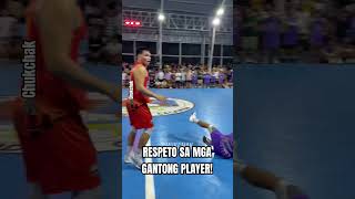 RESPETO PARA SA MGA GANTONG PLAYER basketball basketballshorts highlights ballislife bball [upl. by Downall]