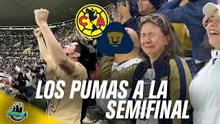 Color América vs Pumas Cuartos de Final 13  LOS PUMAS A LA SEMIFINAL  Callaron el Azteca [upl. by Ax]