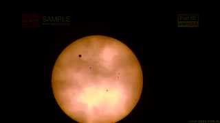 WB0093 美的因 台灣 見證 金星凌日 太陽黑子 實拍 金星凌日 transit of Venus [upl. by Enneiluj878]