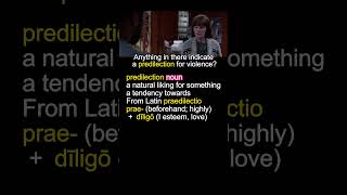 Word of the Day  predilection  Cinematic Tutorial vocabulary educational shorts [upl. by Anetsirhc473]