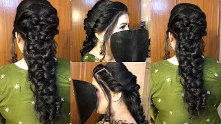 Latest Advance Hairstyle For Bridal Wedding Hairstyle For Medium Length Hair [upl. by Artemed27]