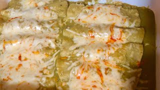 Enchiladas verdes de pollo [upl. by Magel594]