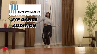 JYP ONLINE AUDITION 2023🇮🇳 DANCE  youtube jypentertainment [upl. by Ahsatal]