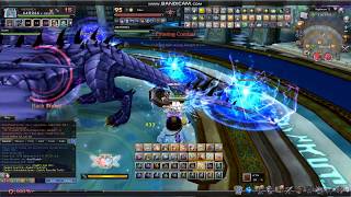 Aura Kingdom DragonistaLoliCrusaderGreatsword Nightmare Library Hall NTL Floor 1015 [upl. by Femi]