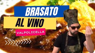 Brasato al Vino Rosso VALPOLICELLA  Ep 76 [upl. by Macmullin]