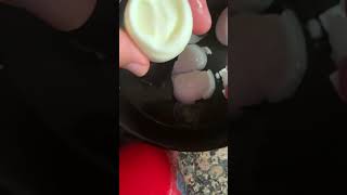 Easy peel hard boiled eggs Thanks to social media [upl. by Niran624]