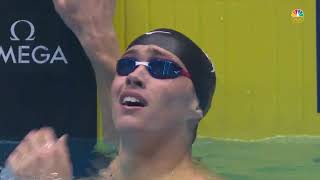 Carson Foster qualifies for Olympics in 400 IM  US Olympic Swimming Trials presented by Lilly [upl. by Terrance]