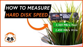 Measuring drive speed with CrystalDiskMark [upl. by Ayekel]