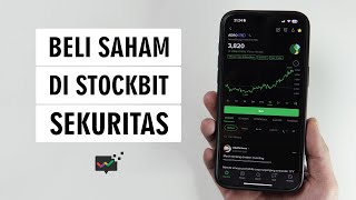 Cara Membeli Saham Di Aplikasi Stockbit [upl. by Egor]