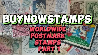 Worldwide postmarked stamps [upl. by Philemon]