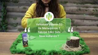 VeNatura Vitamin D3 Ve Menaquinon 7 Takviye Edici Gıda Nasıl Kullanılır [upl. by Ellebasi]