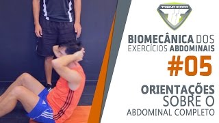 Não consegue fazer Abdominal Completo Assista  Biomecânica dos Exercícios Abdominais 5 [upl. by Estus]