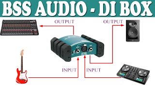 Why Use Audio DI Box II BSS Audio DI Box II How To Use DI Box II Operation Of BSS Audio DI Box II [upl. by Flss]