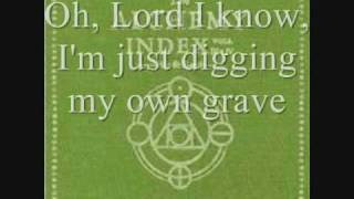 Thrice  Digging My Own Grave lyrics [upl. by Anomar]