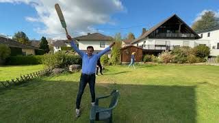 Family Cricket Fun in Altenkirchen Germany 🏏  Family Visit amp Backyard Cricket [upl. by Schertz]