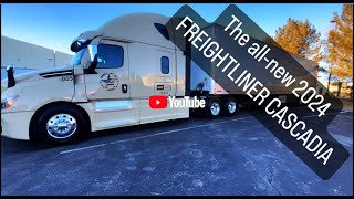 2024 Freightliner Cascadia ReviewTourWalkaround [upl. by Ahsaela62]