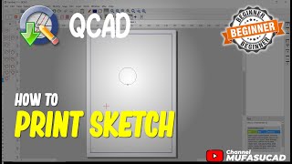 QCAD How To Print [upl. by Assiruam53]