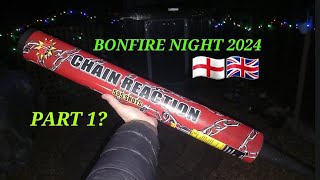 Bonfire night uk 2024 Part 1 [upl. by Kamin]