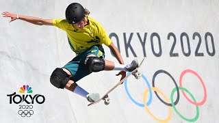 Keegan Palmers OBSCENE kickflip body varial 540 delivers historic skateboard gold  NBC Sports [upl. by Mou444]