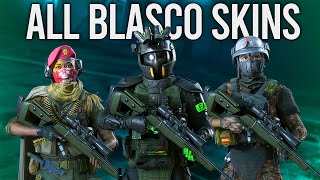 Battlefield 2042 Season 4 Eleventh Hour  NEW Specialist Blasco SKINS SHOWCASE [upl. by Llenart]