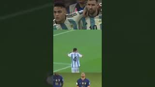 MBAPPE REACTION TO LOSING AND MESSI REACTION TO WINING WORLD CUP shorts mbappe messi viral [upl. by Pavyer]